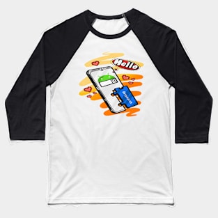 Presearch - Android Default Search Option NTF Baseball T-Shirt